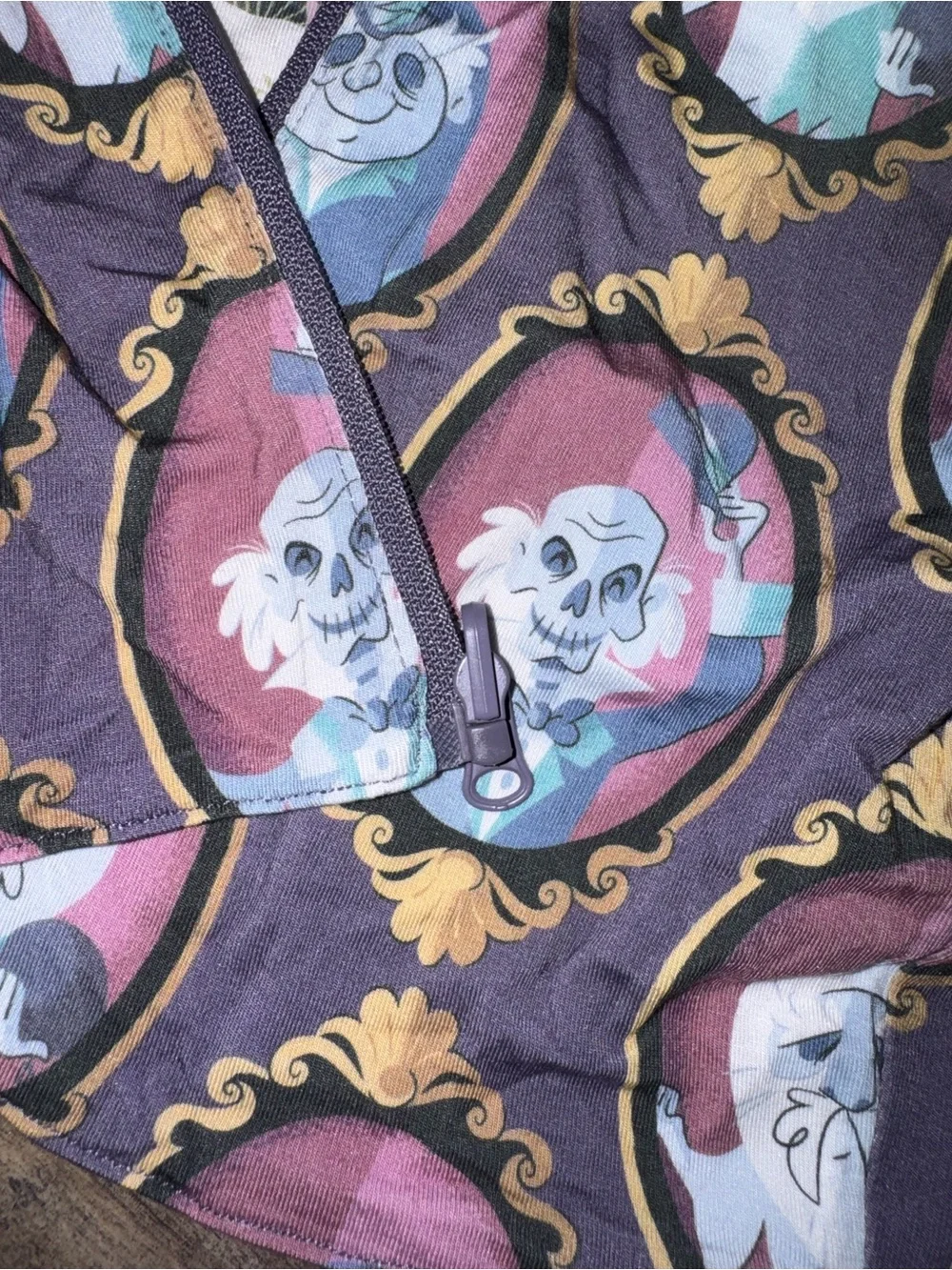 Posh Peanut × Disney Haunted Mansion Reversible Zip Hoodie 2T Ltd Edition
